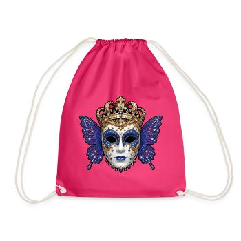 Corona Azul de Carnaval - Turnbeutel - Fuchsia - Vorne