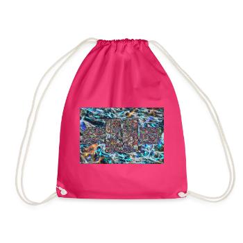jschichtigkeit - Turnbeutel - Fuchsia - Vorne