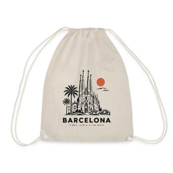 Sagrada Familia Barcelona Skyline - Turnbeutel - Natur - Vorne