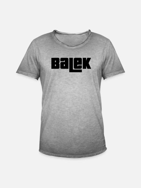 Balek - T-shirt vintage Homme - vintage gris