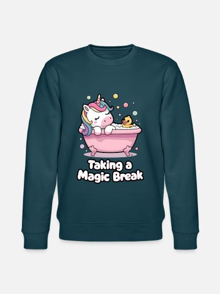 Taking A Magic Break - Stanley/Stella CHANGER Unisex Organic Sweatshirt - stargazer