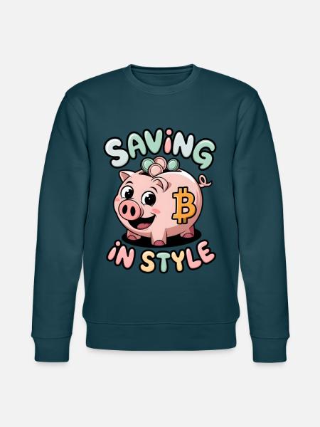 Saving In Style - Stanley/Stella CHANGER Unisex Organic Sweatshirt - stargazer