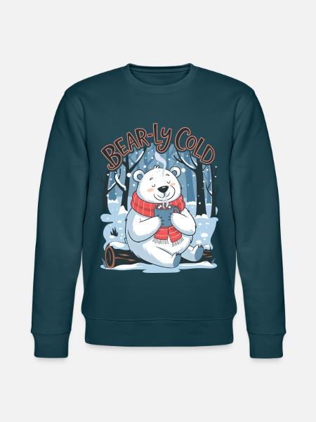 Bear-ly Cold - Stanley/Stella CHANGER Unisex Organic Sweatshirt - stargazer