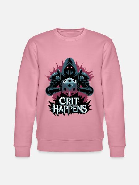 Crit Happens - Stanley/Stella CHANGER Unisex Organic Sweatshirt - lilac dream