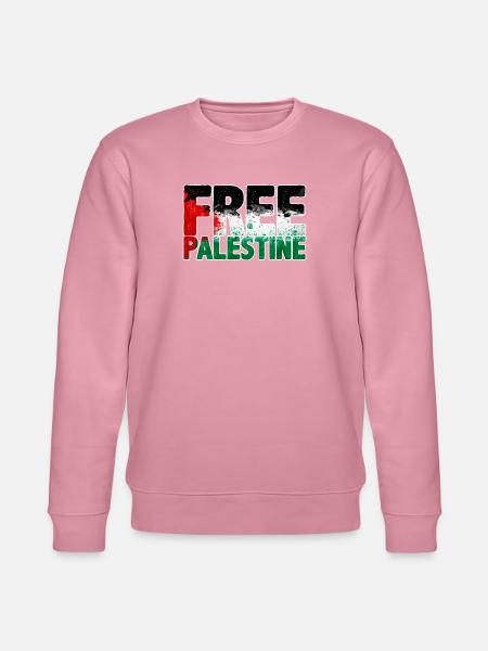 free Palestine - Stanley/Stella CHANGER Unisex Organic Sweatshirt - lilac dream