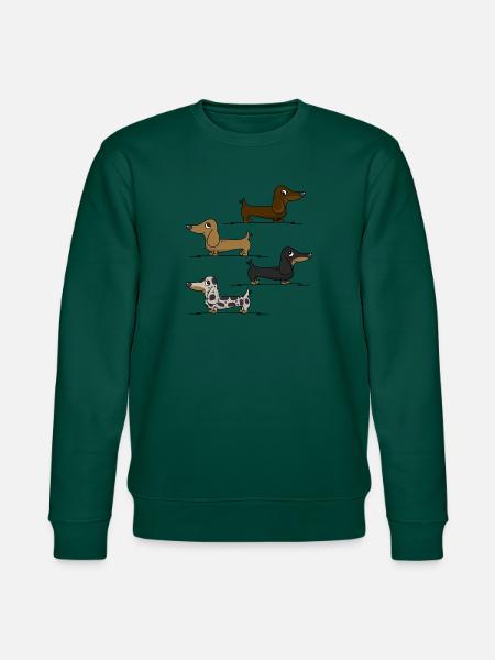 Dackeln - Stanley/Stella Unisex Bio-Sweatshirt CHANGER  - Forest