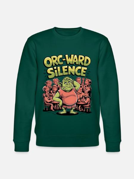 Orc-ward Silence - Stanley/Stella CHANGER Unisex Organic Sweatshirt - forest
