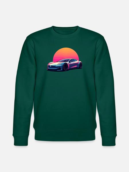 Electric Wave - Stanley/Stella CHANGER Unisex Organic Sweatshirt - forest