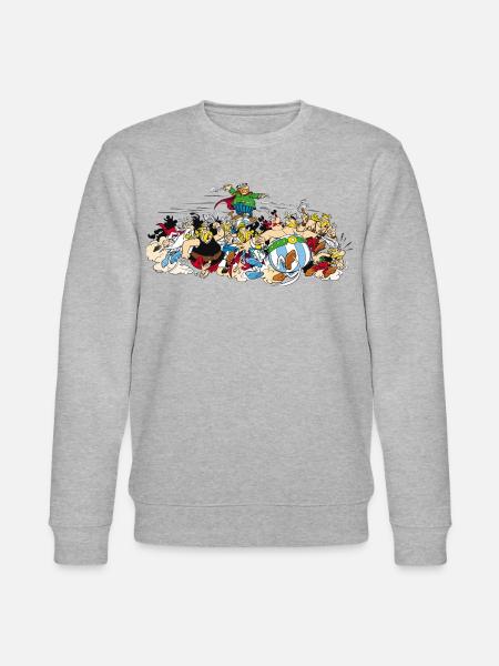 Astérix - Attaque! - Sweat bio CHANGER Stanley/Stella Unisexe - gris chiné