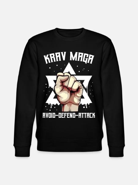 Krav Maga - Stanley/Stella CHANGER Unisex Organic Sweatshirt - black