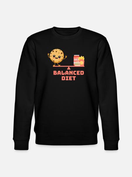 équilibré cookie fastfood Régime - Sweat bio CHANGER Stanley/Stella Unisexe - noir