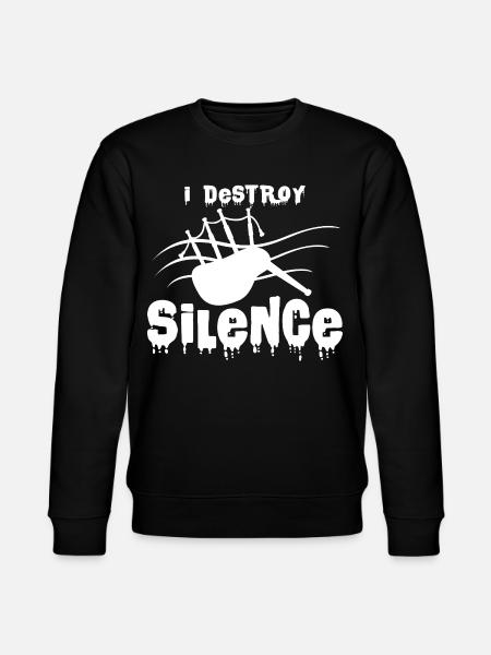 Dudelsack - Stanley/Stella Unisex Bio-Sweatshirt CHANGER - Schwarz