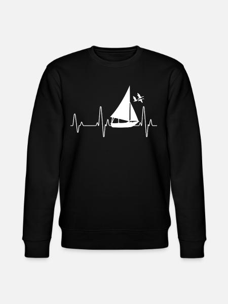 Segeln - Stanley/Stella Unisex Bio-Sweatshirt CHANGER  - Schwarz