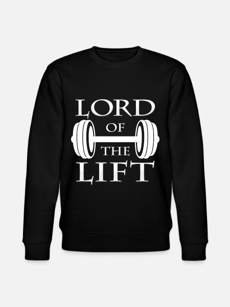 dumbbell - Stanley/Stella CHANGER Unisex Organic Sweatshirt - black
