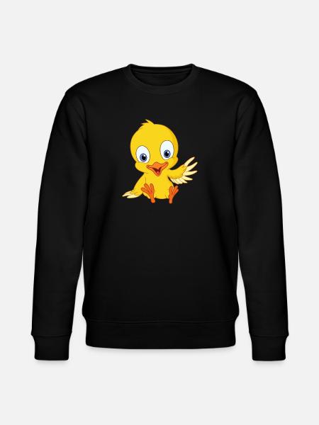 Cute chick - Stanley/Stella CHANGER Unisex Organic Sweatshirt - black