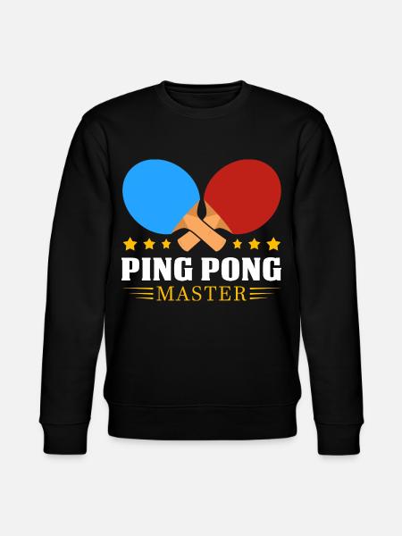 Ping-pong - Sweat bio CHANGER Stanley/Stella Unisexe - noir