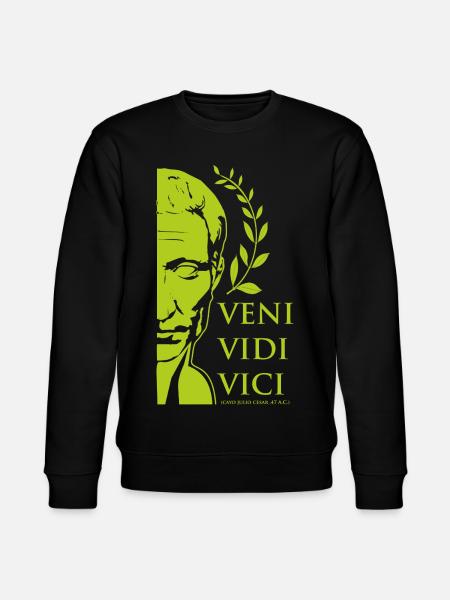 César vert - Sweat bio CHANGER Stanley/Stella Unisexe - noir