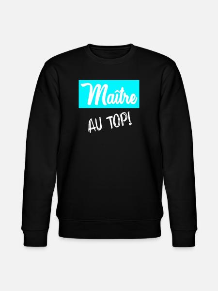 MASTER. MASTER - Stanley/Stella CHANGER Unisex Organic Sweatshirt - black