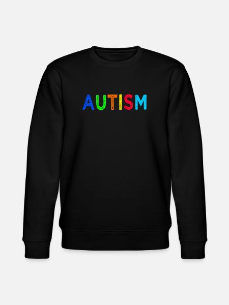 Arc-en-Ciel Autisme: Message d’Espoir - Sweat bio CHANGER Stanley/Stella Unisexe - noir