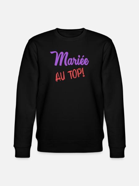 MARIEE - Sweat bio CHANGER Stanley/Stella Unisexe - noir