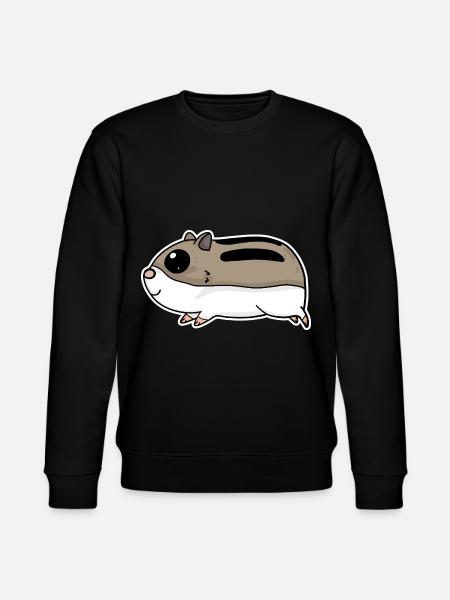 Hamster mignon - Sweat bio CHANGER Stanley/Stella Unisexe - noir