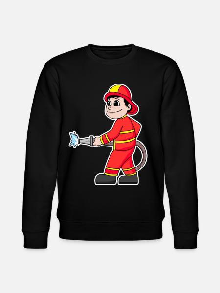 Firefighter - Stanley/Stella CHANGER Unisex Organic Sweatshirt - black