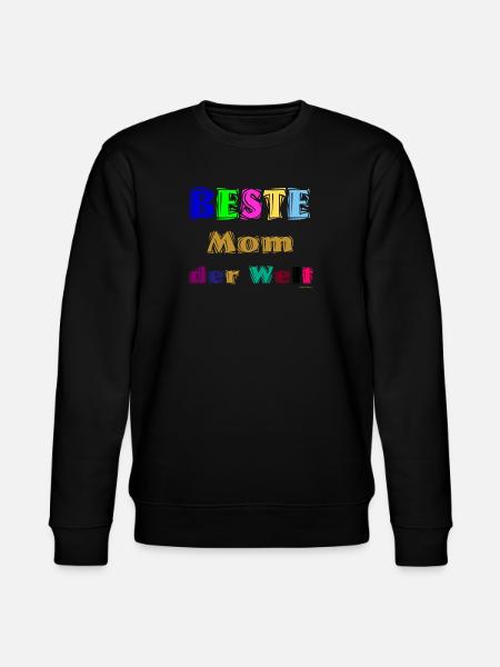 Beste Mutter der Welt - Stanley/Stella Unisex Bio-Sweatshirt CHANGER - Schwarz