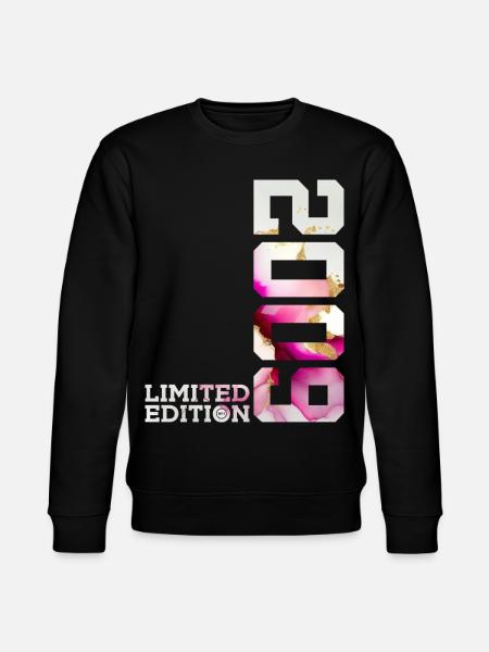 LIMITED EDITION 2009 17TH BIRTHDAY - Stanley/Stella CHANGER Unisex Organic Sweatshirt - black