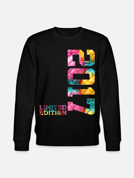 9TH BIRTHDAY LIMITED EDITION 2017 - Stanley/Stella CHANGER Unisex Organic Sweatshirt - black
