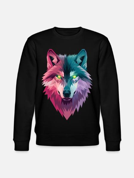 Loup - Sweat bio CHANGER Stanley/Stella Unisexe - noir