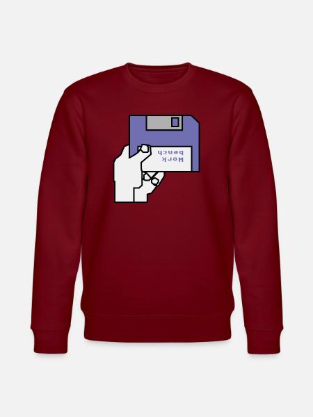 Banc de travail - Sweat bio CHANGER Stanley/Stella Unisexe - bordeaux