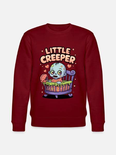 Little Creeper - Stanley/Stella CHANGER Unisex Organic Sweatshirt - burgundy