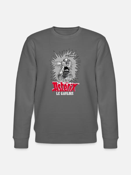 Asterix & Obelix - Asteriy Dynamics - Stanley/Stella CHANGER Unisex Organic Sweatshirt - anthracite