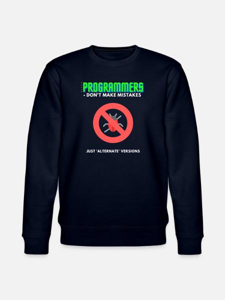 Programmierer Debugging T-Shirt Herren - Stanley/Stella Unisex Bio-Sweatshirt CHANGER - Navy