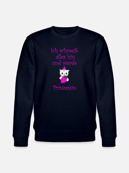 Prinzessin - Stanley/Stella Unisex Bio-Sweatshirt CHANGER - Navy