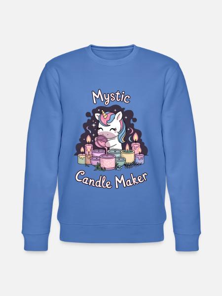 Mystic Candle Maker. - Stanley/Stella CHANGER Unisex Organic Sweatshirt - bright blue