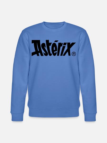 Asterix & Obelix - Asterix Logo - Stanley/Stella Unisex Bio-Sweatshirt CHANGER - Blau