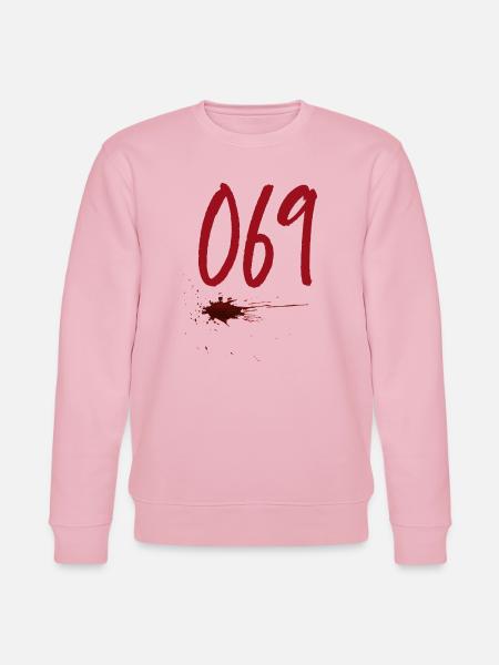 Postal Code Frankfurt 069 - Stanley/Stella CHANGER Unisex Organic Sweatshirt - cotton pink
