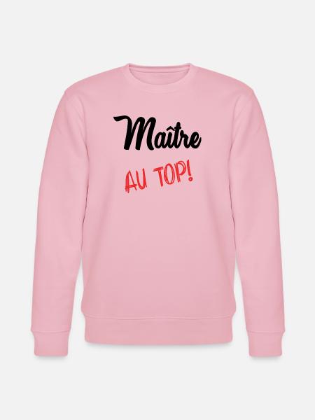 MASTER. MASTER - Stanley/Stella CHANGER Unisex Organic Sweatshirt - cotton pink