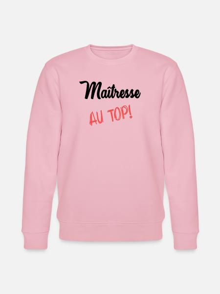 MISTRESS - Stanley/Stella CHANGER Unisex Organic Sweatshirt - cotton pink