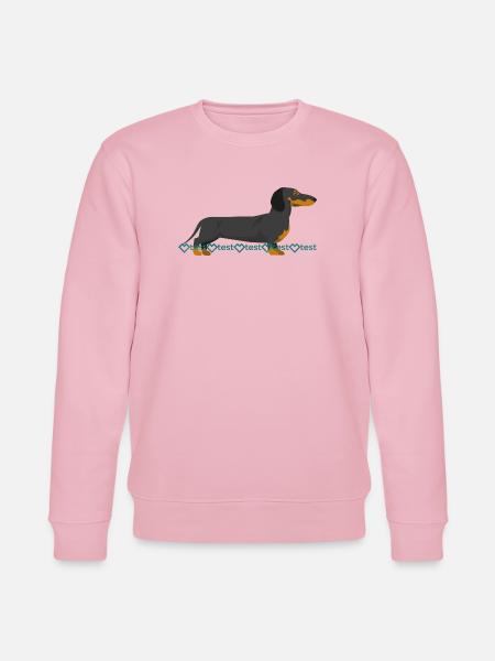 Image du teckel - Sweat bio CHANGER Stanley/Stella Unisexe - rose pâle