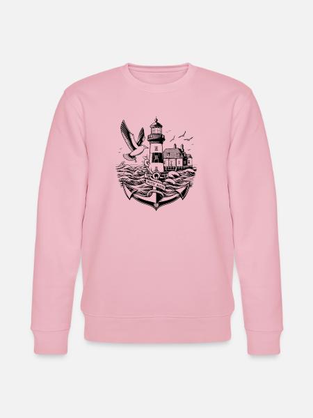 Coastal Landscape Moin Moin 2 - Stanley/Stella CHANGER Unisex Organic Sweatshirt - cotton pink