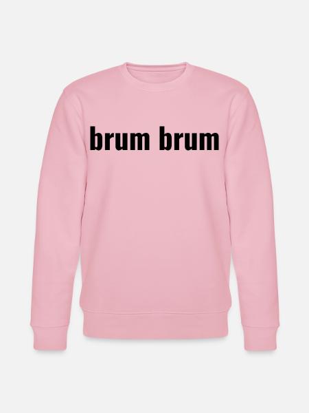 Brum Brum - Sweat bio CHANGER Stanley/Stella Unisexe - rose pâle