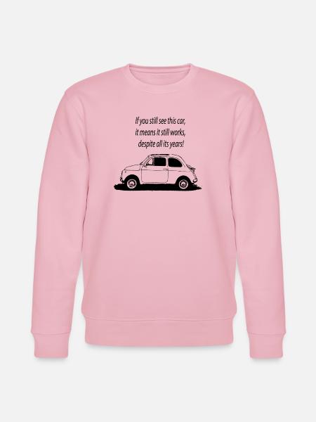 500 Italy - Stanley/Stella CHANGER Unisex Organic Sweatshirt - cotton pink