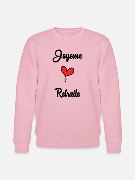 RETIREMENT - Stanley/Stella CHANGER Unisex Organic Sweatshirt - cotton pink