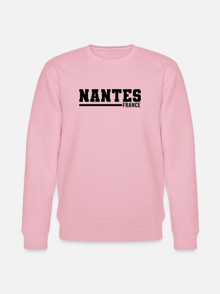 Nantes | France - Stanley/Stella CHANGER Unisex Organic Sweatshirt - cotton pink