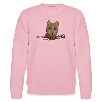 Fuchs schlauer Fuchs schlau schlauer wie ein Fuchs - Stanley/Stella Unisex Bio-Sweatshirt CHANGER  - Hellrosa - Vorne - Jaron (178cm) & Liana (172cm)