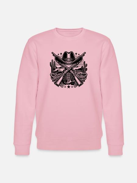 Western Logo 2 - Stanley/Stella Unisex Bio-Sweatshirt CHANGER - Hellrosa