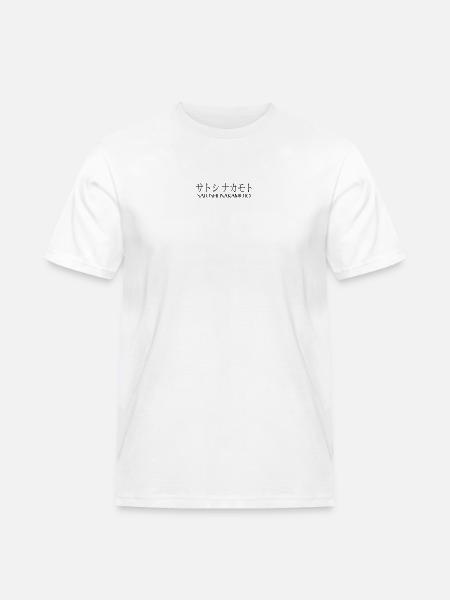 Satoshi Nakamoto - T-shirt Workwear homme - blanc