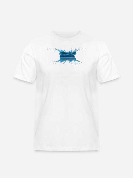 Water drop - Men's Workwear T-Shirt - white